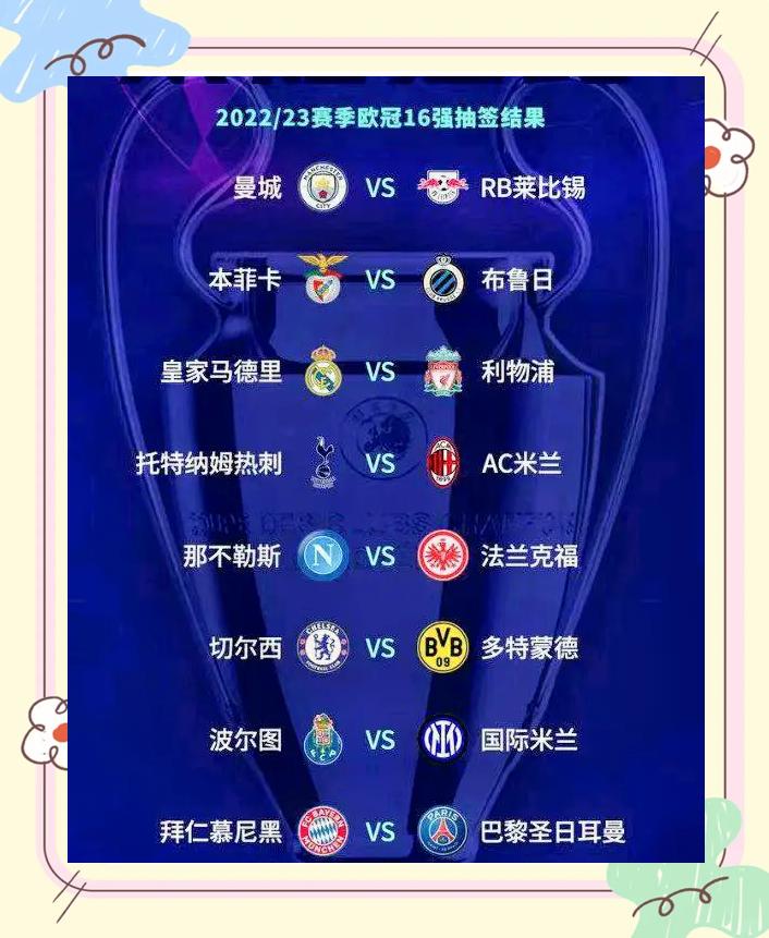 欧冠资格赛第二轮对阵出炉，首回合将于北京时间的简单介绍
